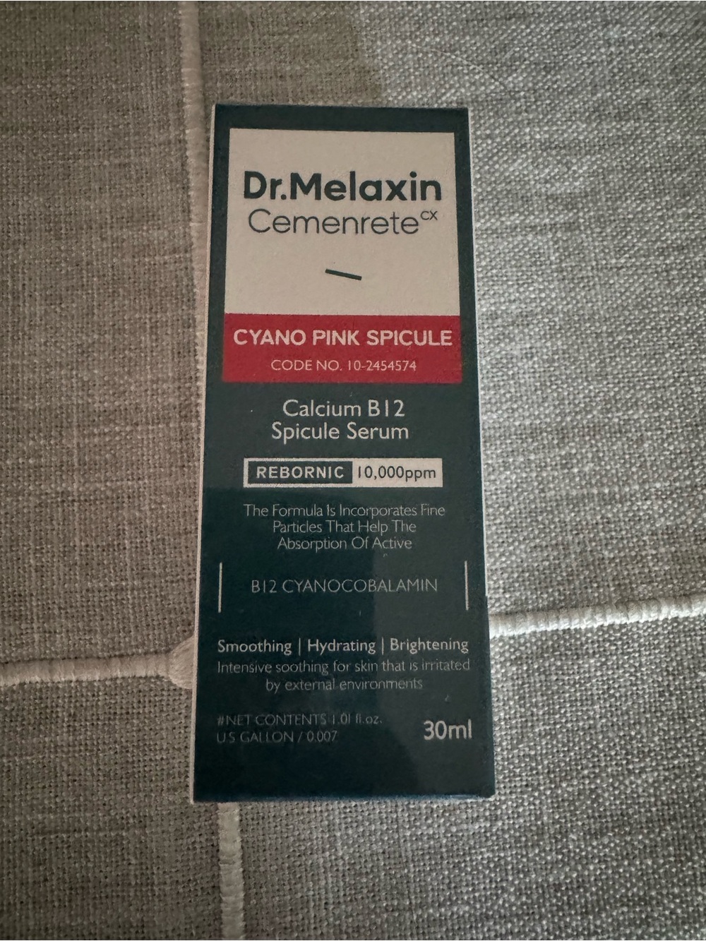 Cyano Pink Spicule Calcium B12 Serum - Pink